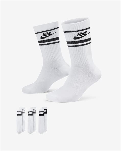 Nike Men's Sportswear Everyday Essential Crew Socks – 3 Pack